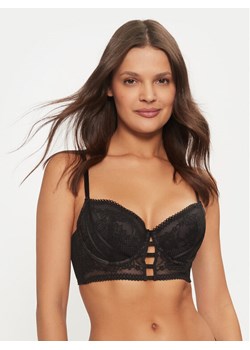 Hunkemöller Biustonosz z fiszbiną Vera 206280 Czarny ze sklepu MODIVO w kategorii Biustonosze - zdjęcie 182649047