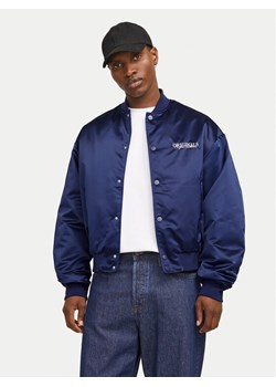 Jack&Jones Kurtka bomber Boston 12272869 Niebieski Regular Fit ze sklepu MODIVO w kategorii Kurtki męskie - zdjęcie 182649057