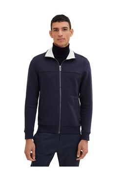 Tom Tailor Bluza 1037049 Granatowy Regular Fit ze sklepu MODIVO w kategorii Bluzy męskie - zdjęcie 182649065