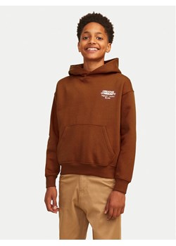 Jack&Jones Junior Bluza Noho Back Graphic 12263292 Brązowy Relaxed Fit ze sklepu MODIVO w kategorii Bluzy chłopięce - zdjęcie 182649156