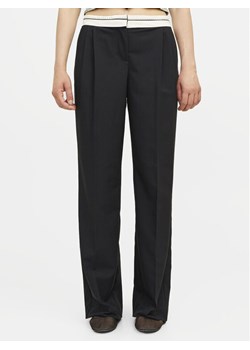 JJXX Spodnie materiałowe Ellis 12261522 Czarny Loose Fit ze sklepu MODIVO w kategorii Spodnie damskie - zdjęcie 182649177
