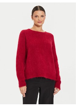 Kontatto Sweter 3M0229 AI253M10 Czerwony Relaxed Fit ze sklepu MODIVO w kategorii Swetry damskie - zdjęcie 182649206