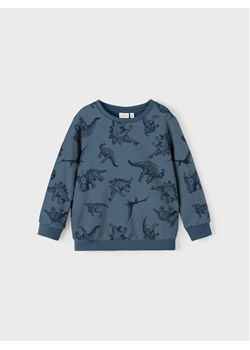 NAME IT Bluza 13218869 Niebieski Loose Fit ze sklepu MODIVO w kategorii Bluzy chłopięce - zdjęcie 182649408