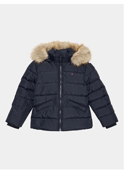 Tommy Hilfiger Kurtka zimowa KG0KG07399 M Granatowy Regular Fit ze sklepu MODIVO w kategorii Kurtki chłopięce - zdjęcie 182649459