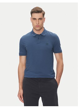 BOSS Polo Passenger 50507803 Niebieski Slim Fit ze sklepu MODIVO w kategorii T-shirty męskie - zdjęcie 182649477