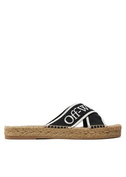Off-White Espadryle OWIB012S23FAB0011001 Czarny ze sklepu MODIVO w kategorii Espadryle damskie - zdjęcie 182649586