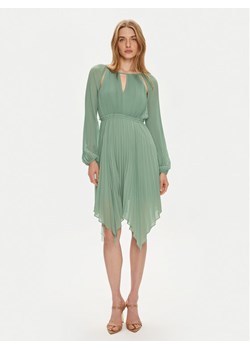 TWINSET Sukienka koktajlowa 241TP2461 Niebieski Regular Fit ze sklepu MODIVO w kategorii Sukienki - zdjęcie 182649619