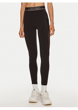 Calvin Klein Performance Legginsy 00GWF4L608 Czarny Slim Fit ze sklepu MODIVO w kategorii Spodnie damskie - zdjęcie 182649778