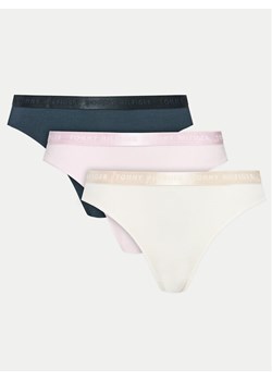 Tommy Hilfiger Komplet 3 par fig klasycznych UW0UW04329 Kolorowy - id: 0000304062322 - marki Tommy Hilfiger - 182649807 Tommy Hilfiger Komplet 3 par fig klasycznych UW0UW04329 Kolorowy ze sklepu MODIVO w kategorii Majtki damskie - zdjęcie 182649807
