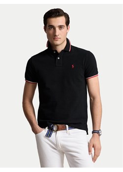 Polo Ralph Lauren Polo Ssl 710842621001 Czarny Slim Fit - id: 0000208877824 - marki Polo Ralph Lauren - 182649848 Polo Ralph Lauren Polo Ssl 710842621001 Czarny Slim Fit ze sklepu MODIVO w kategorii T-shirty męskie - zdjęcie 182649848