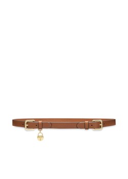 LAUREN RALPH LAUREN Pasek Damski 412917963002 Brązowy ze sklepu MODIVO w kategorii Paski damskie - zdjęcie 182649849