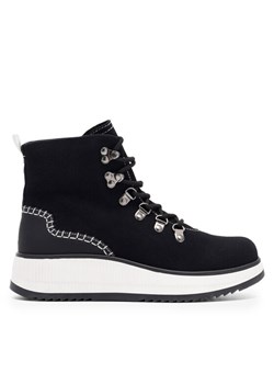 JENNY Botki JODIE WS6051-02 Czarny ze sklepu MODIVO w kategorii Workery damskie - zdjęcie 182649879