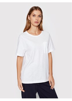 United Colors Of Benetton T-Shirt 3BVXE18A0 Biały Relaxed Fit ze sklepu MODIVO w kategorii Bluzki damskie - zdjęcie 182650045