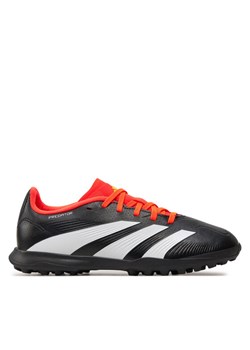 adidas Buty do piłki nożnej Predator 24 League Turf IG5442 Czarny ze sklepu MODIVO w kategorii Buty sportowe dziecięce - zdjęcie 182650115
