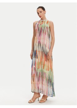 LOLA CASADEMUNT Sukienka letnia LS2516027 Kolorowy Relaxed Fit ze sklepu MODIVO w kategorii Sukienki - zdjęcie 182650127