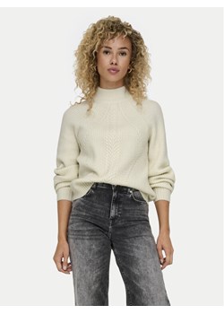ONLY Golf Katia 15324678 Écru Regular Fit ze sklepu MODIVO w kategorii Swetry damskie - zdjęcie 182650219