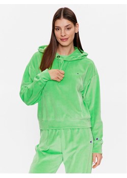 Champion Bluza 116256 Zielony Regular Fit ze sklepu MODIVO w kategorii Bluzy damskie - zdjęcie 182650246