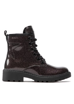 Geox Trapery J Casey G.G J9420G 000KC C1014 S Szary ze sklepu MODIVO w kategorii Buty zimowe dziecięce - zdjęcie 182650276