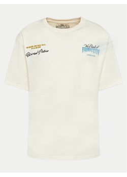 Redefined Rebel T-Shirt Pedro 221166 Beżowy Regular Fit ze sklepu MODIVO w kategorii T-shirty męskie - zdjęcie 182650367