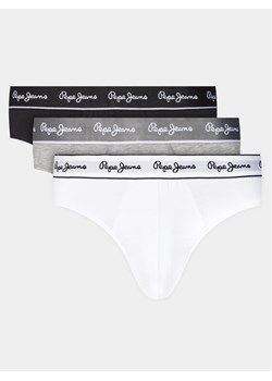 Pepe Jeans Slipy Pepe Bf 3P PMU10970 Szary ze sklepu MODIVO w kategorii Majtki męskie - zdjęcie 182650406