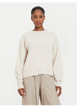 Kontatto Sweter 3M0139 Beżowy Regular Fit ze sklepu MODIVO w kategorii Swetry damskie - zdjęcie 182650429