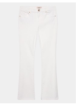 Kids ONLY Jeansy Royal 15313153 Biały Flared Fit ze sklepu MODIVO w kategorii Spodnie dziewczęce - zdjęcie 182650475