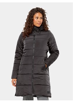 Jack Wolfskin Kurtka zimowa Eisbach Coat 1206981 Czarny Regular Fit ze sklepu MODIVO w kategorii Kurtki damskie - zdjęcie 182650478