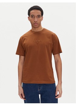 Vans T-Shirt Essential VN000HPZ Brązowy Loose Fit ze sklepu MODIVO w kategorii T-shirty męskie - zdjęcie 182650519
