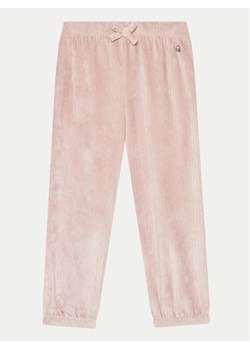 United Colors Of Benetton Spodnie dresowe 37JBGF04B Różowy Relaxed Fit ze sklepu MODIVO w kategorii Spodnie dziewczęce - zdjęcie 182650549