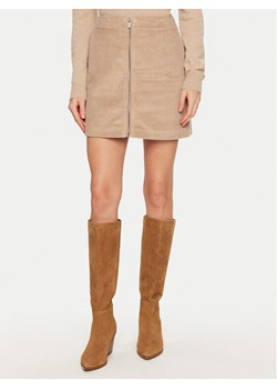 Pepe Jeans Spódnica mini Cassie PL901154 Écru Regular Fit ze sklepu MODIVO w kategorii Spódnice - zdjęcie 182650578