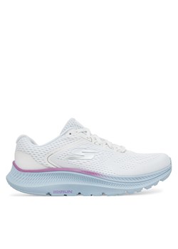 Skechers Buty do biegania Go Run Consistent 2.0 128607/WBL Biały ze sklepu MODIVO w kategorii Buty sportowe damskie - zdjęcie 182650596