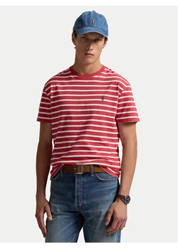 Polo Ralph Lauren T-Shirt 710938134005 Czerwony Slim Fit ze sklepu MODIVO w kategorii T-shirty męskie - zdjęcie 182650649