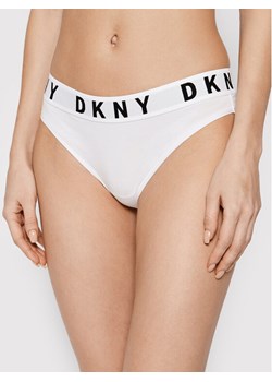 DKNY Stringi DK4529 Biały ze sklepu MODIVO w kategorii Majtki damskie - zdjęcie 182650656
