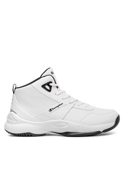 Champion Sneakersy ACADEMY MID CUT SHOE S22399-WW001 Biały ze sklepu MODIVO w kategorii Buty sportowe męskie - zdjęcie 182650806