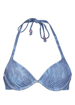 Chantelle Góra od bikini Easy Pop C22JMA Niebieski ze sklepu MODIVO w kategorii Stroje kąpielowe - zdjęcie 182650876