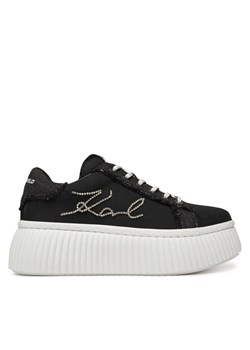 KARL LAGERFELD Sneakersy KL42372S Czarny ze sklepu MODIVO w kategorii Buty sportowe damskie - zdjęcie 182650938