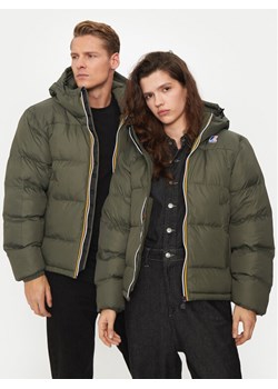 K-Way Kurtka zimowa Le Vrai 3.0 Claude K3126WW Zielony Regular Fit ze sklepu MODIVO w kategorii Kurtki damskie - zdjęcie 182650939
