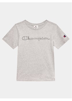 Champion T-Shirt 306349 Szary Regular Fit ze sklepu MODIVO w kategorii T-shirty chłopięce - zdjęcie 182650989