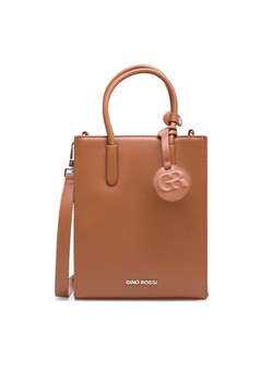 Gino Rossi Torebka OJ-82715 Brązowy ze sklepu MODIVO w kategorii Torby Shopper bag - zdjęcie 182651006