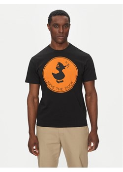 Save The Duck T-Shirt DT0825M BESY20 Czarny Regular Fit ze sklepu MODIVO w kategorii T-shirty męskie - zdjęcie 182651037