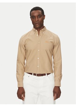 BOSS Koszula H-Roan-Bd-E-C1-243 50521996 Beżowy Slim Fit ze sklepu MODIVO w kategorii Koszule męskie - zdjęcie 182651145