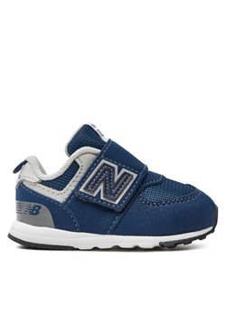 New Balance Sneakersy NW574NV Niebieski ze sklepu MODIVO w kategorii Buty sportowe dziecięce - zdjęcie 182651276