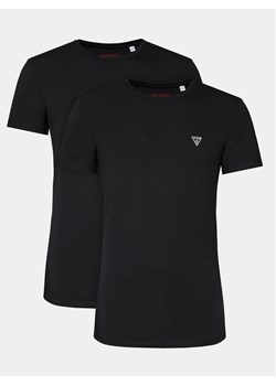 Guess Komplet 2 t-shirtów U97G02 KCD31 Czarny Regular Fit ze sklepu MODIVO w kategorii T-shirty męskie - zdjęcie 182651346