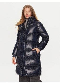 Woolrich Kurtka puchowa Aliquippa Long CFWWOU0926FRUT3085 Granatowy Regular Fit ze sklepu MODIVO w kategorii Kurtki damskie - zdjęcie 182651365