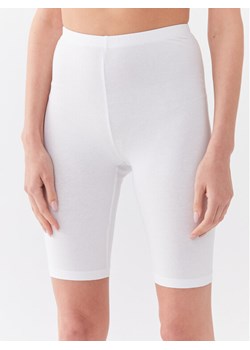 Fransa Kolarki 20601023 Biały Slim Fit ze sklepu MODIVO w kategorii Szorty - zdjęcie 182651467