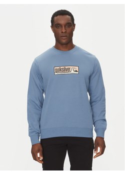 Quiksilver Bluza EQYFT05055 Niebieski Regular Fit ze sklepu MODIVO w kategorii Bluzy męskie - zdjęcie 182651515