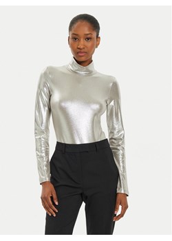 Marella Body Altari 2423946027 Srebrny Slim Fit ze sklepu MODIVO w kategorii Bluzki damskie - zdjęcie 182651579
