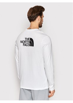 The North Face Longsleeve Easy NF0A2TX1 Biały Regular Fit ze sklepu MODIVO w kategorii T-shirty męskie - zdjęcie 182651669