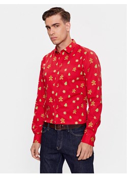 Only & Sons Koszula 22027330 Czerwony Regular Fit ze sklepu MODIVO w kategorii Koszule męskie - zdjęcie 182651718