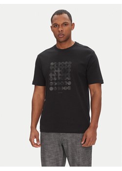 BOSS T-Shirt Tee Print Striped C 50537845 Czarny Relaxed Fit ze sklepu MODIVO w kategorii T-shirty męskie - zdjęcie 182651746